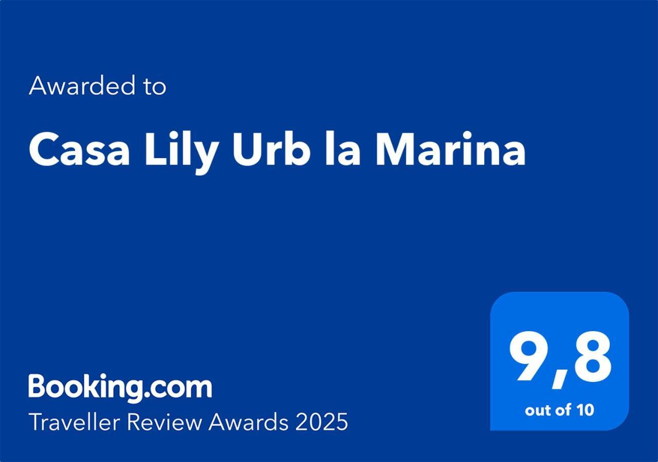 Вилла Casa Lily Urb La Marina San Fulgencio Экстерьер фото